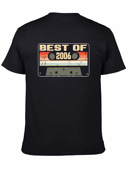 Best of 2006 Cassette Tape Black T-Shirt