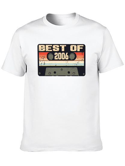 Best of 2006 Cassette Tape Black T-Shirt