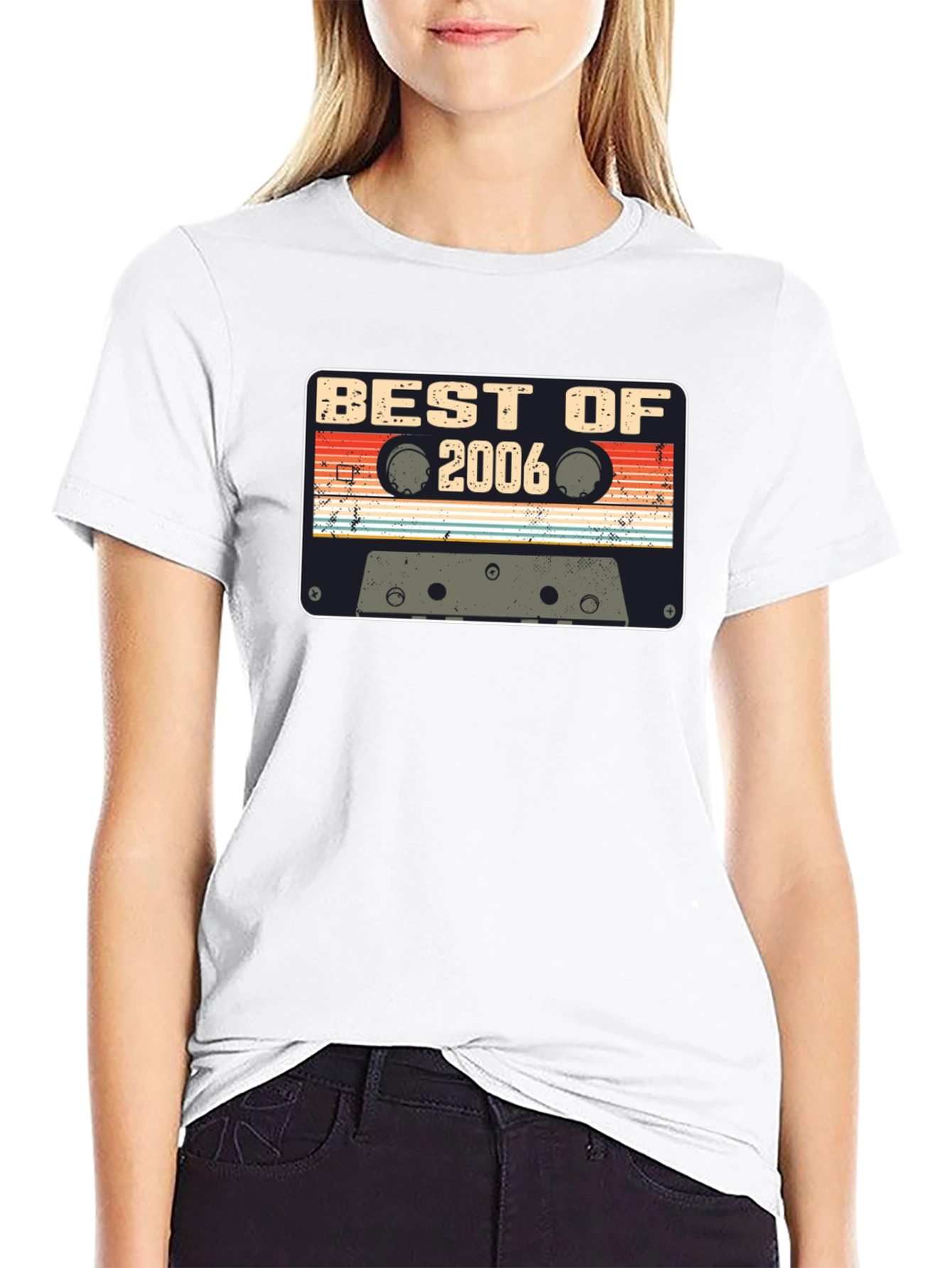Best of 2006 Cassette Tape Black T-Shirt