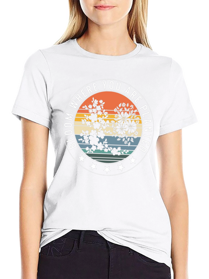 Bloom Where You Are Planted Graphic Tee