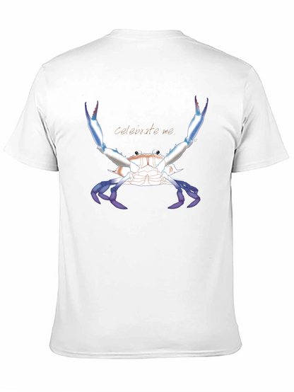Celebrate Me Crab T-Shirt - Black