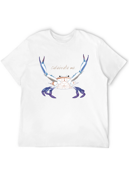 Celebrate Me Crab T-Shirt - Black