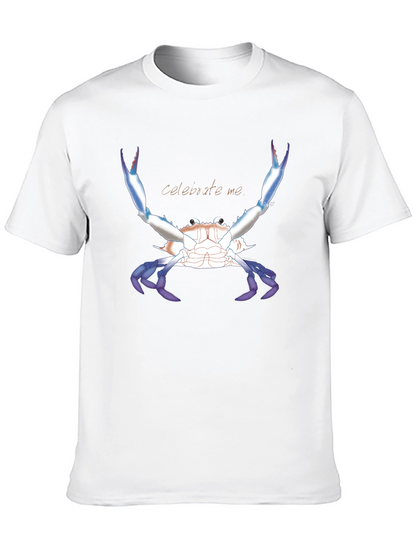 Celebrate Me Crab T-Shirt - Black