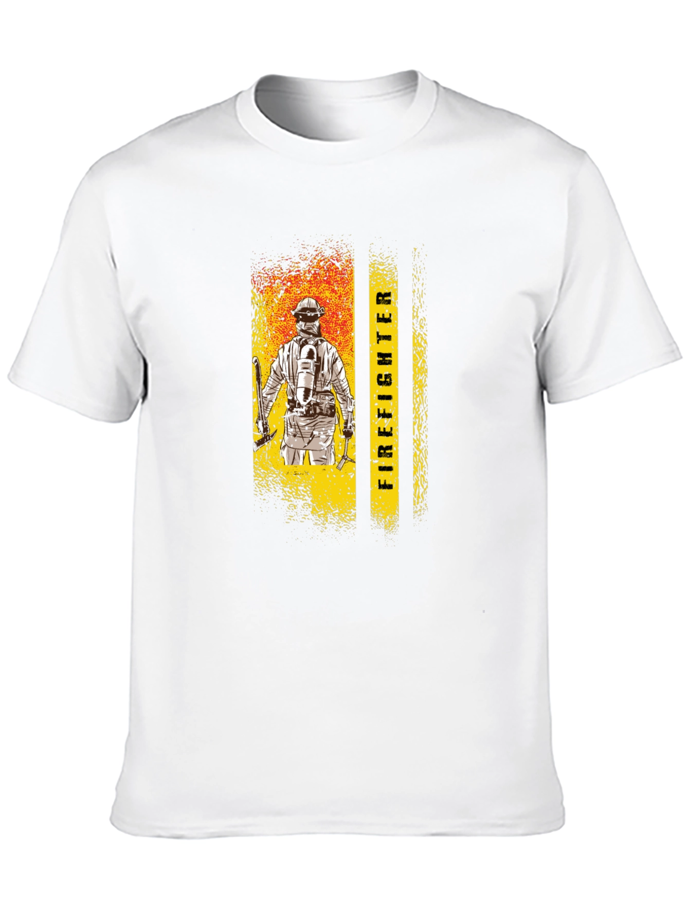 Firefighter Graphic Tee - Honor the Brave!