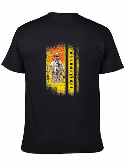 Firefighter Graphic Tee - Honor the Brave!