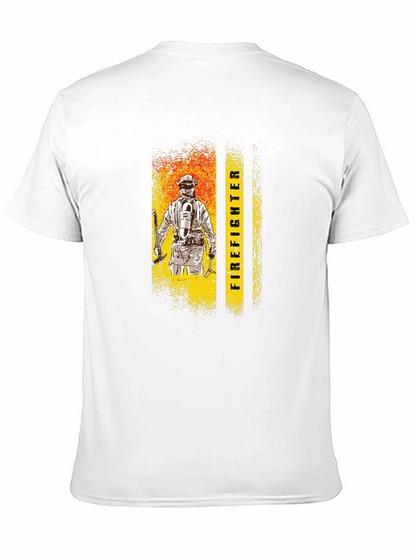 Firefighter Graphic Tee - Honor the Brave!
