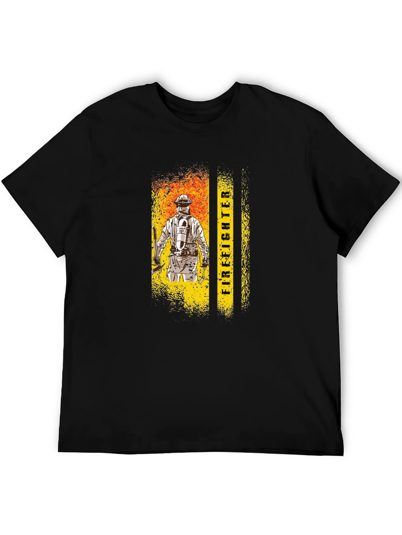 Firefighter Graphic Tee - Honor the Brave!