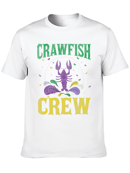 Crawfish Crew Mardi Gras T-Shirt