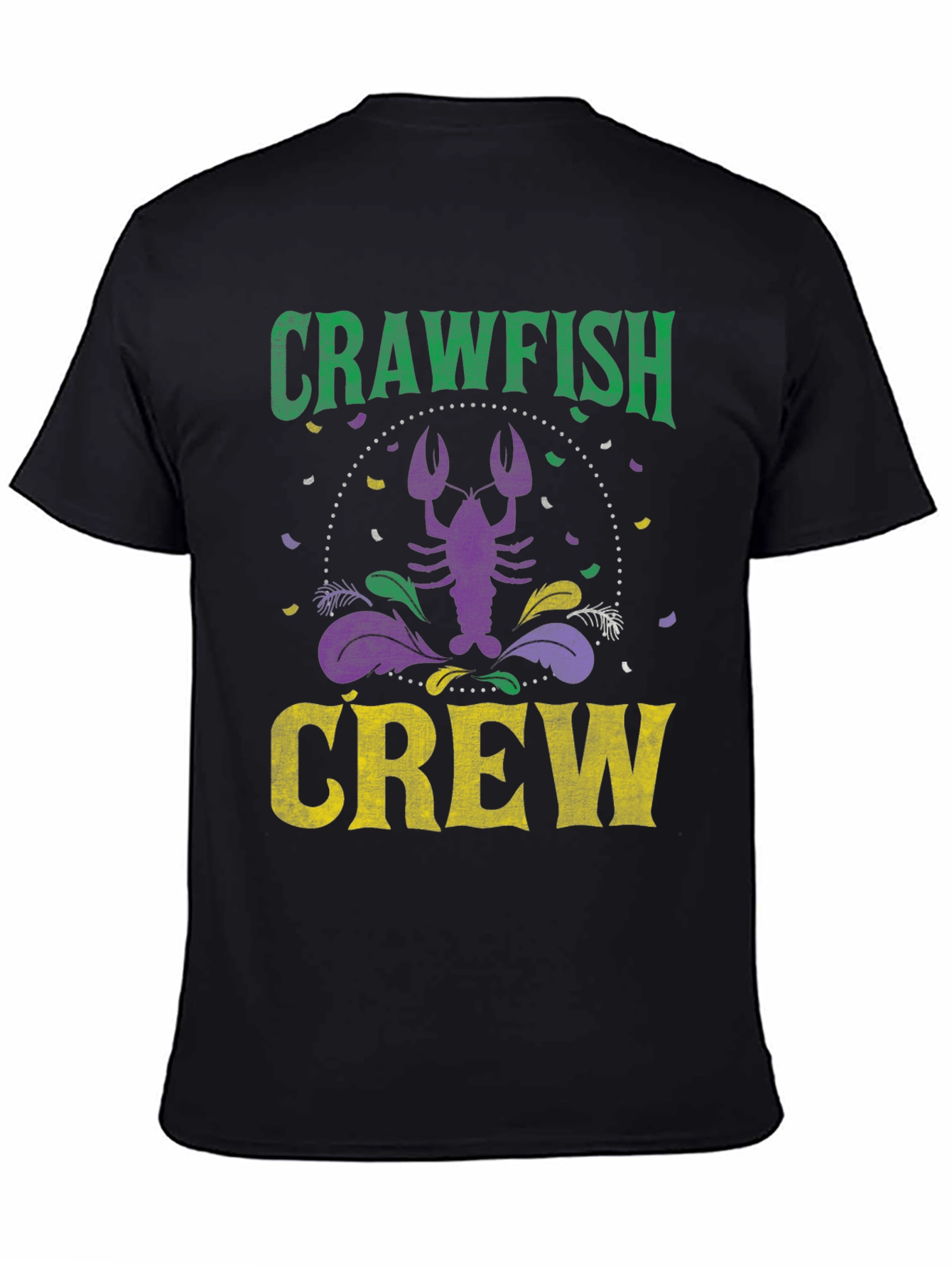 Crawfish Crew Mardi Gras T-Shirt