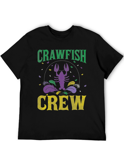 Crawfish Crew Mardi Gras T-Shirt