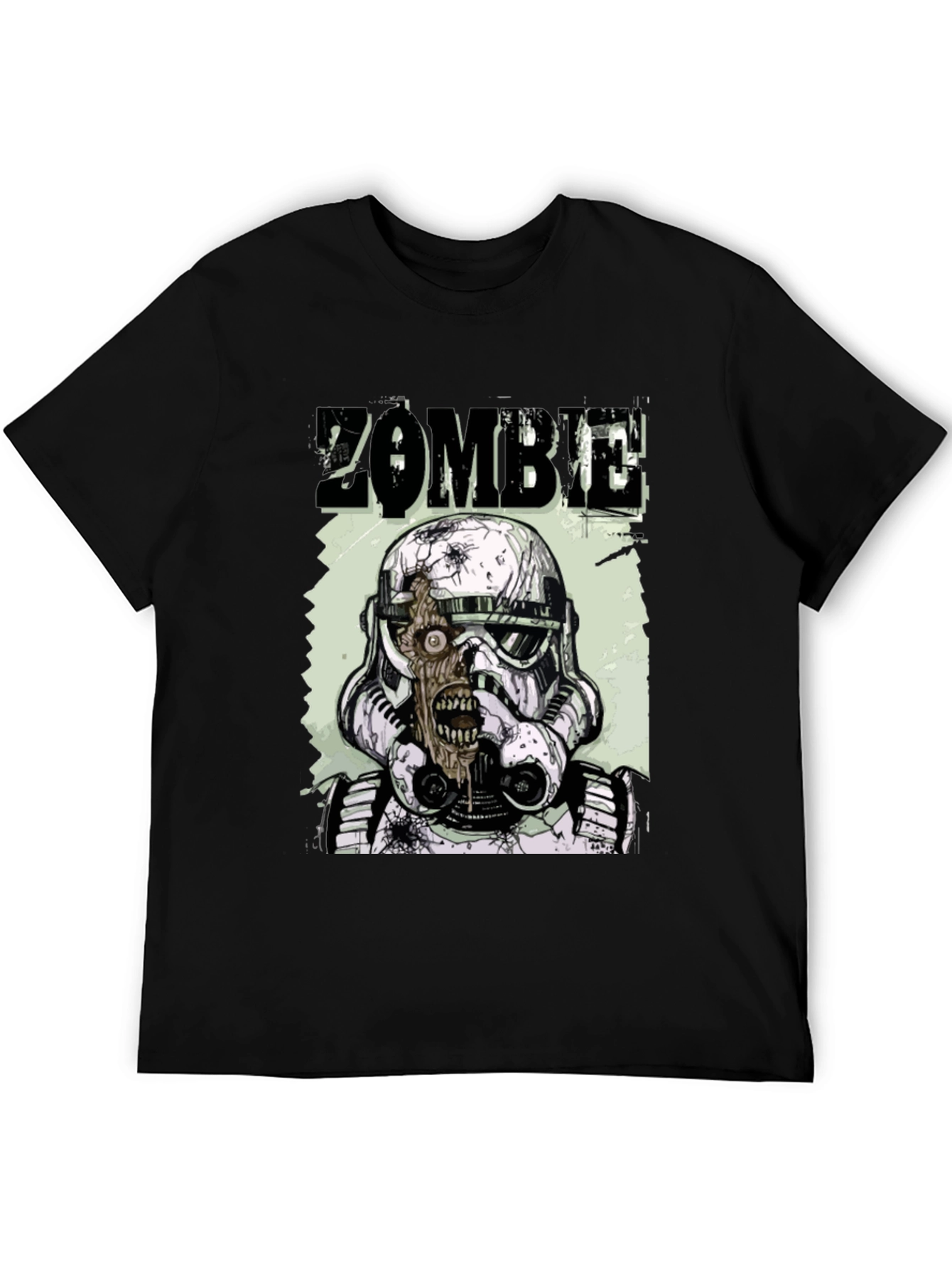 Zombie Stormtrooper Black T-Shirt