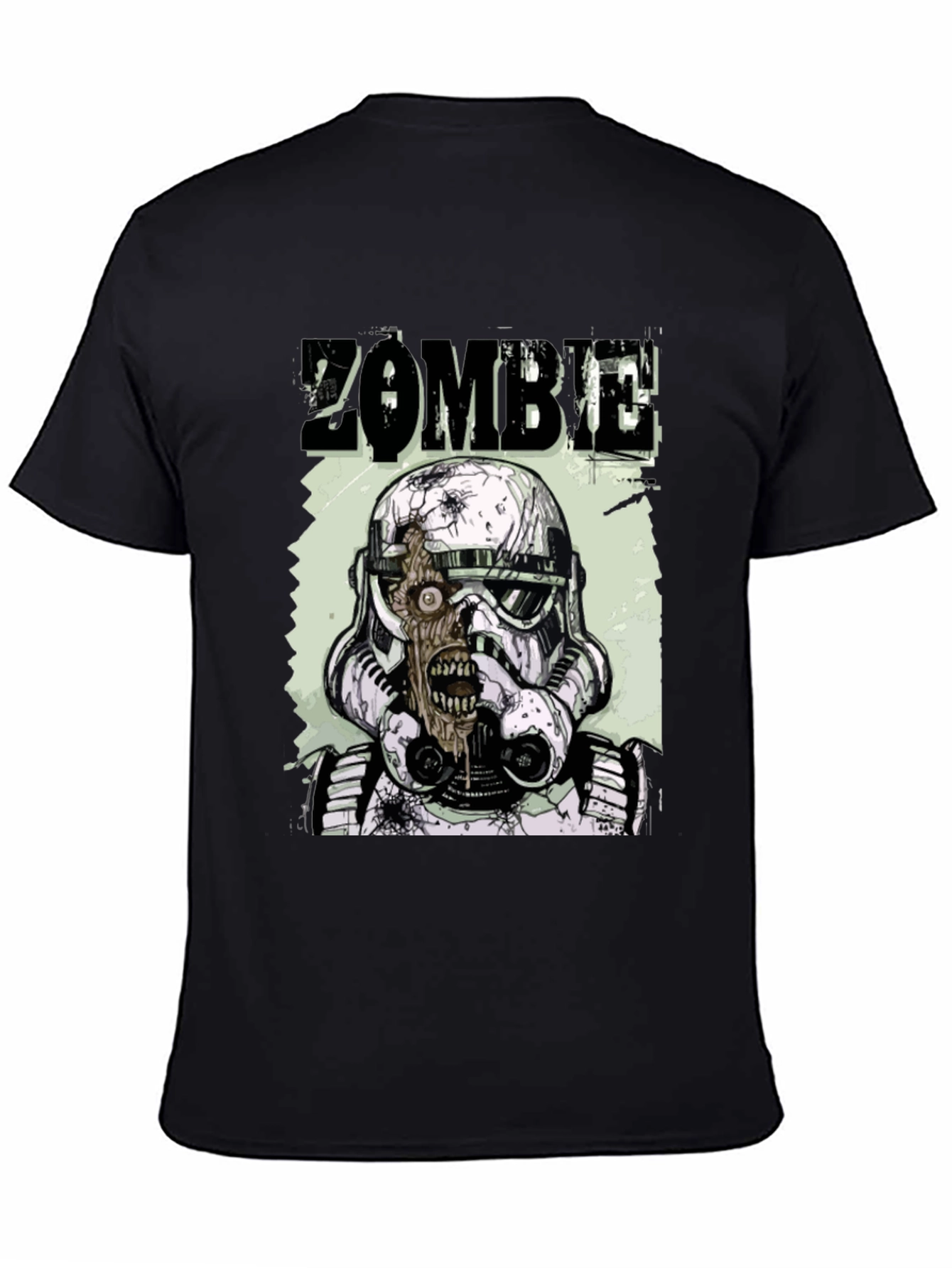 Zombie Stormtrooper Black T-Shirt