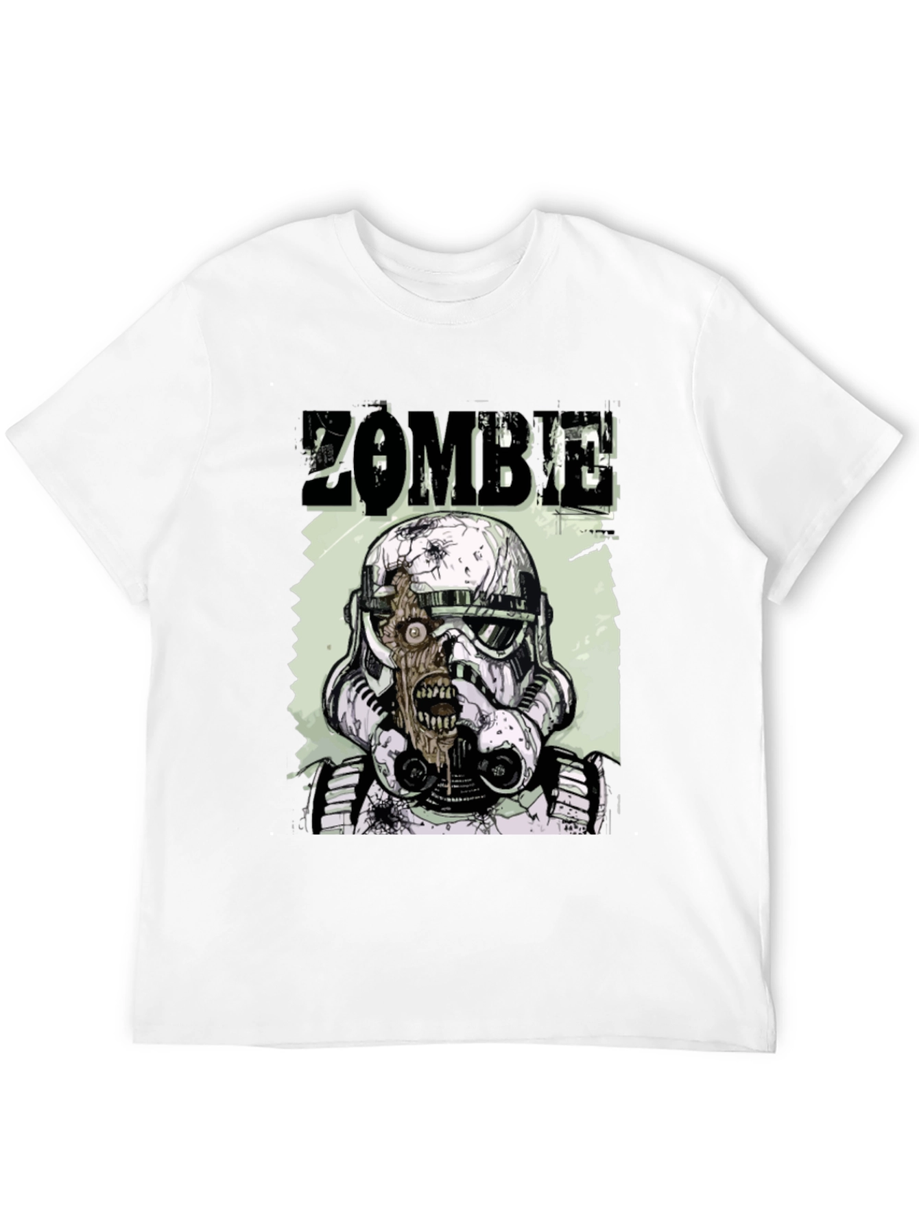 Zombie Stormtrooper Black T-Shirt
