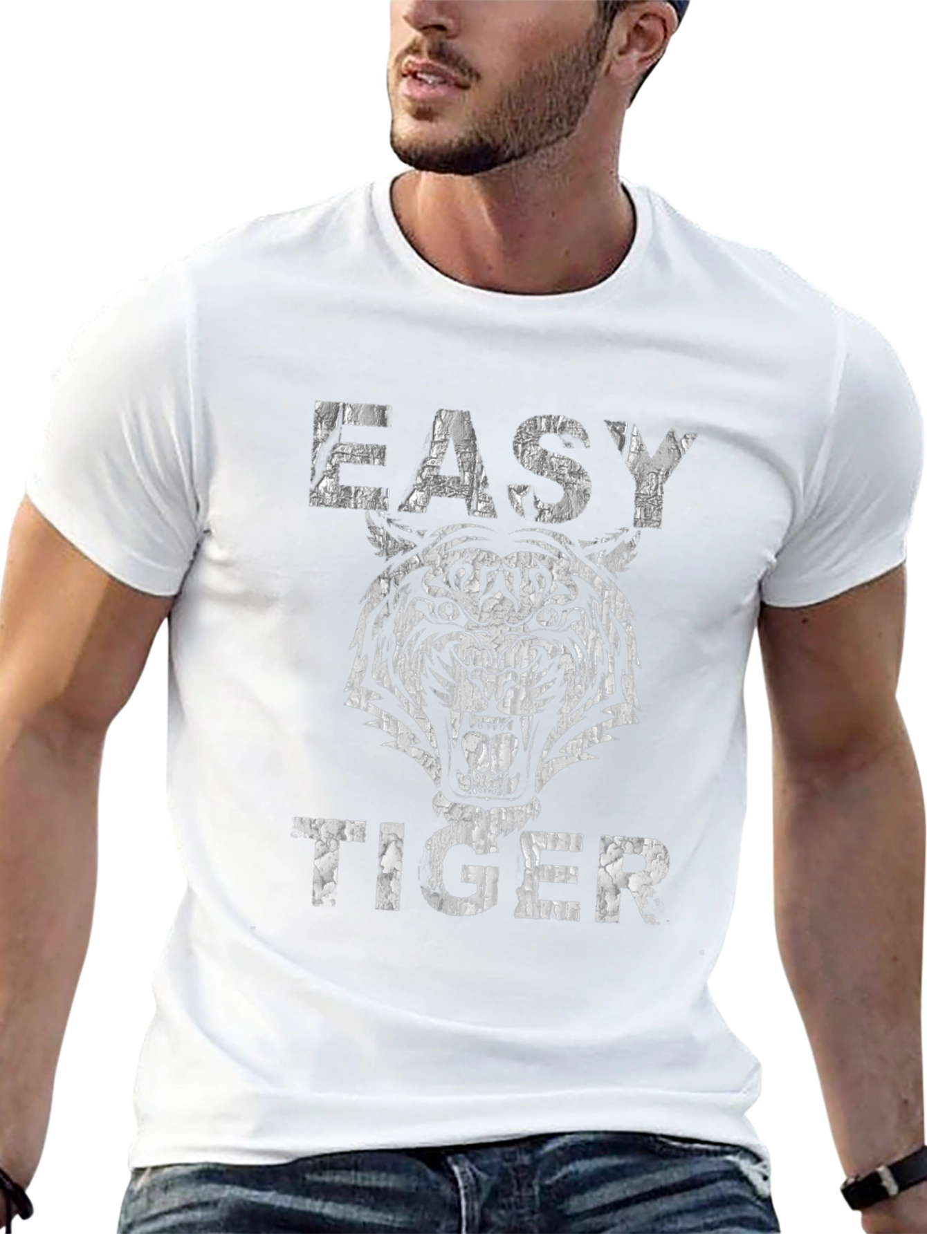 Easy Tiger Graphic Tee - Black