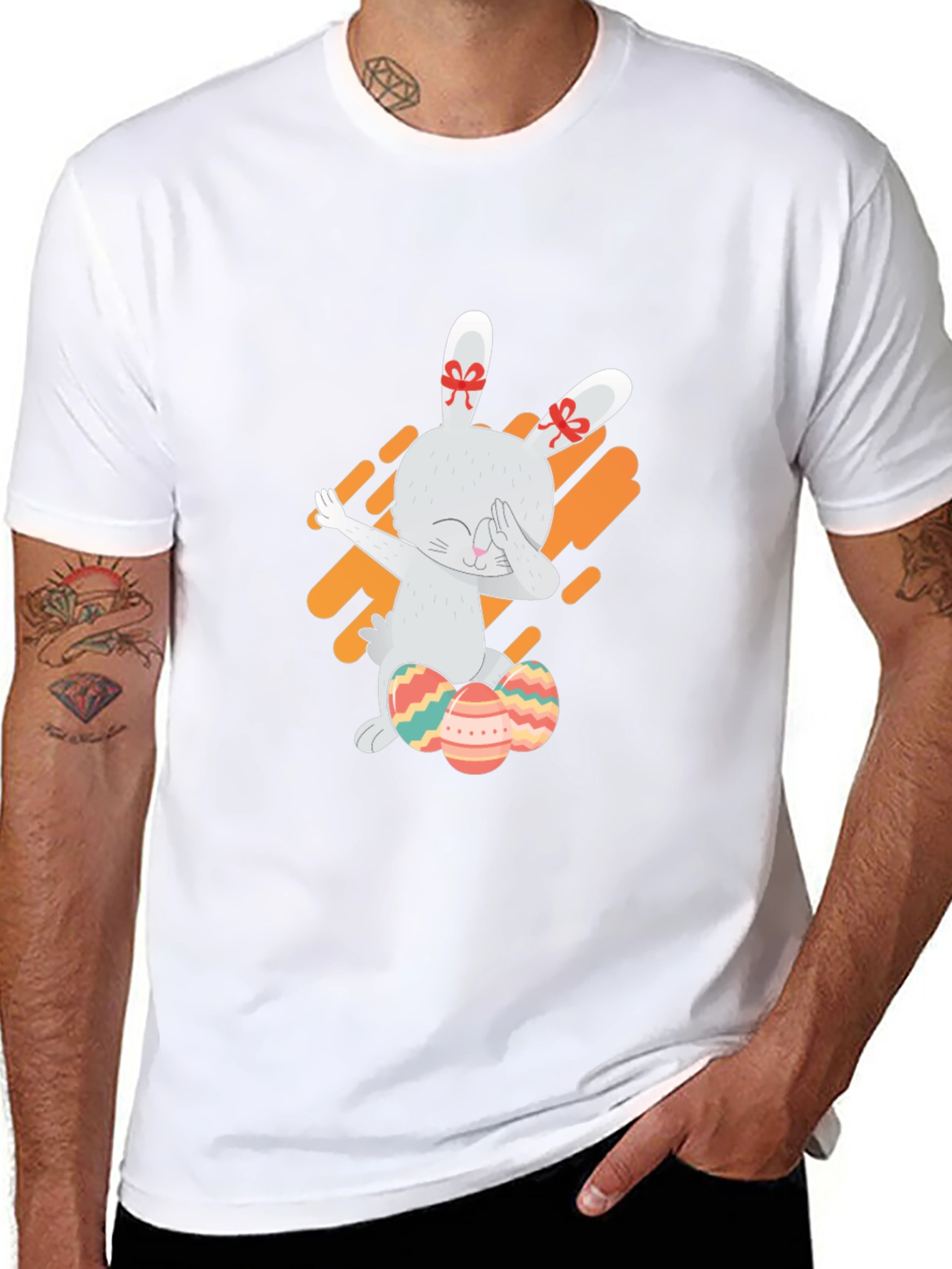 Dabbing Easter Bunny T-Shirt