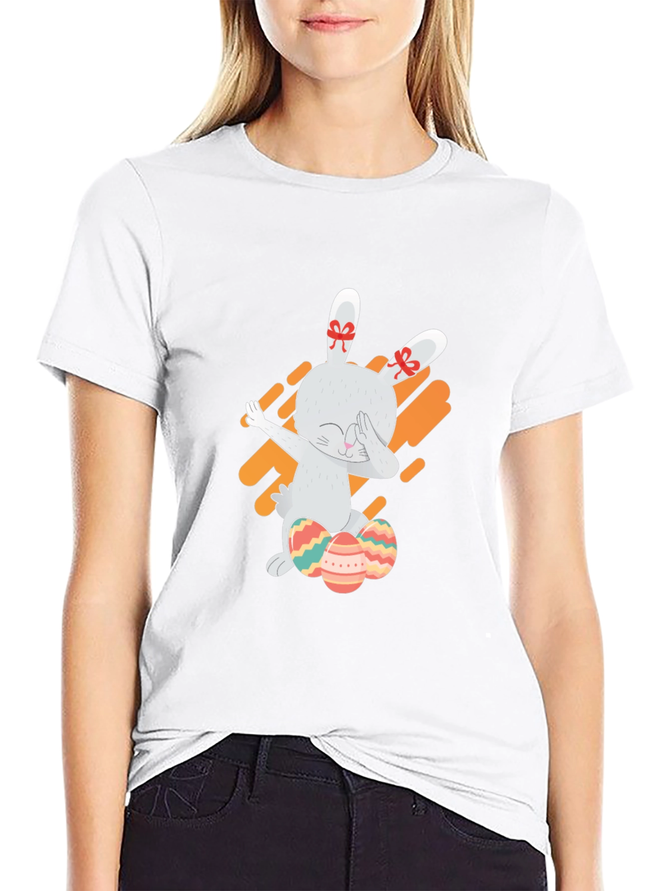 Dabbing Easter Bunny T-Shirt