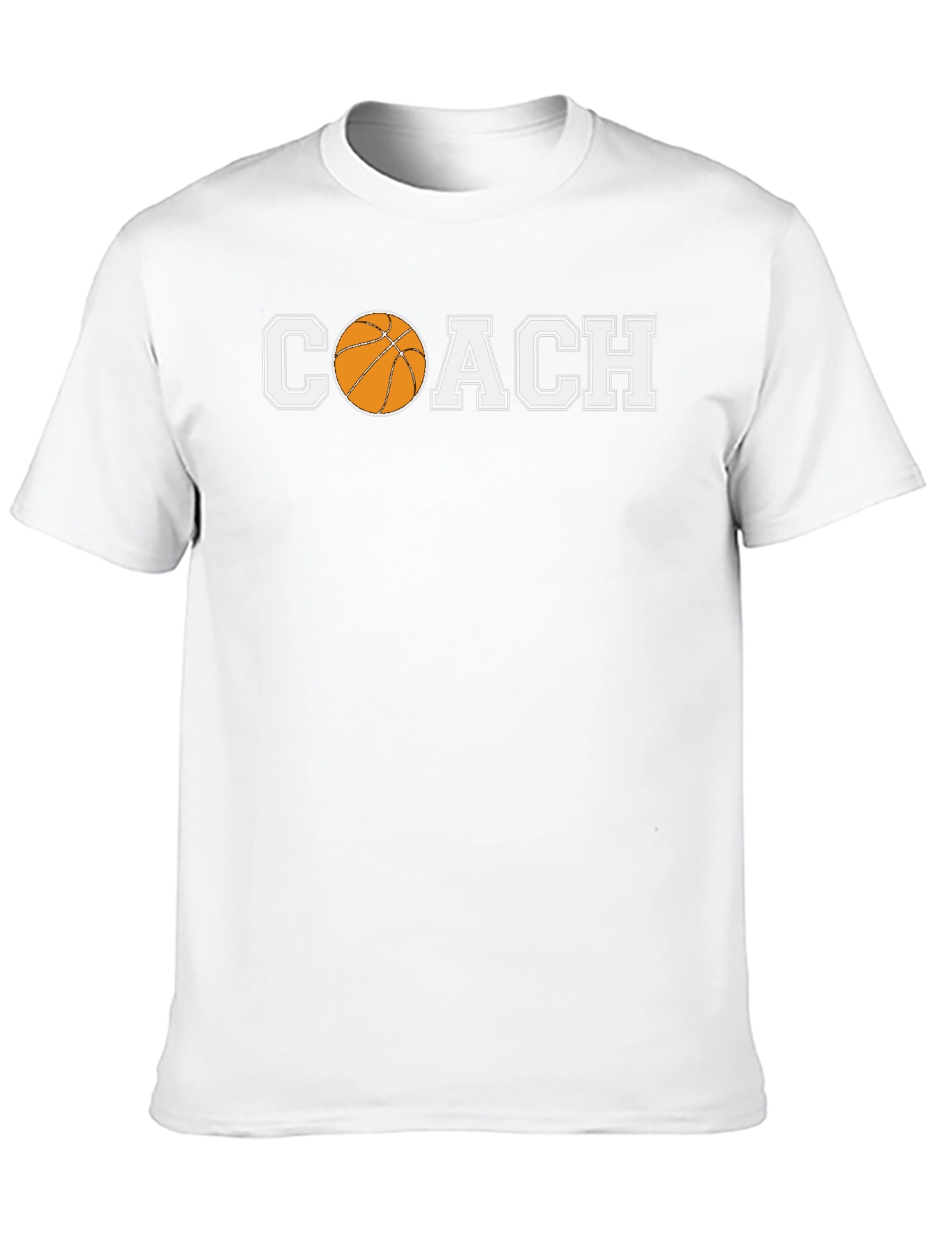 Basketball Coach Graphic Tee - Sporty Style