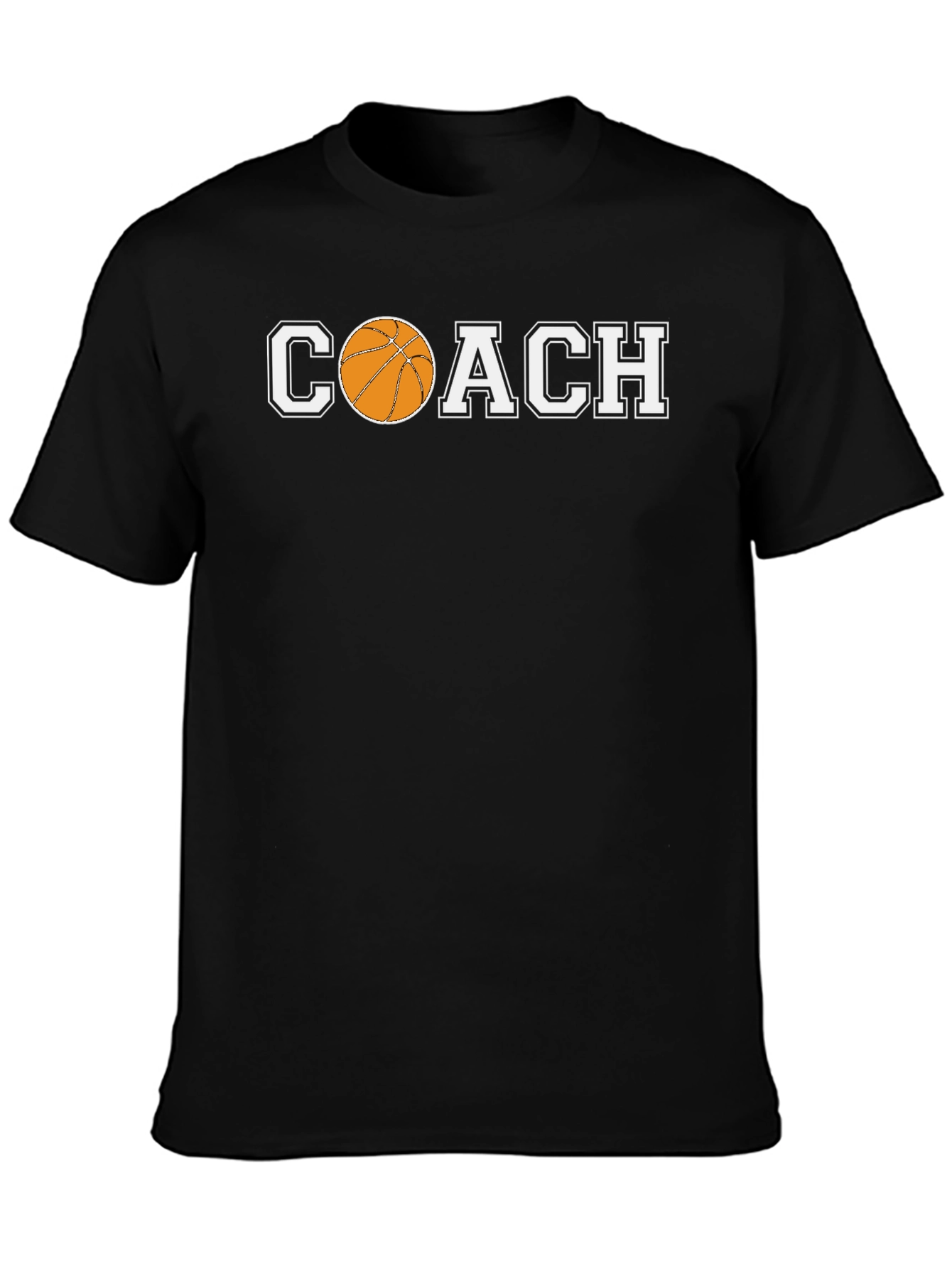 Basketball Coach Graphic Tee - Sporty Style