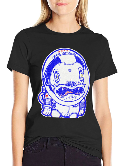 Astro Chimp Graphic Tee - Space Monkey Design