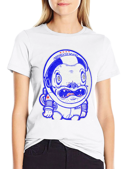 Astro Chimp Graphic Tee - Space Monkey Design