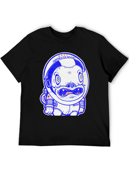 Astro Chimp Graphic Tee - Space Monkey Design