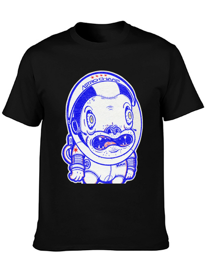 Astro Chimp Graphic Tee - Space Monkey Design