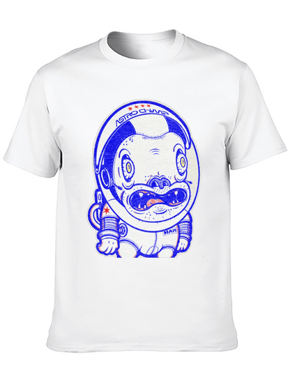 Astro Chimp Graphic Tee - Space Monkey Design