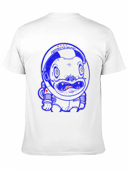 Astro Chimp Graphic Tee - Space Monkey Design