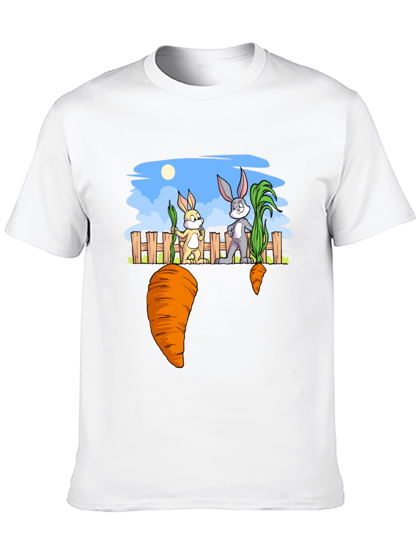 Rabbit & Carrot Graphic Tee