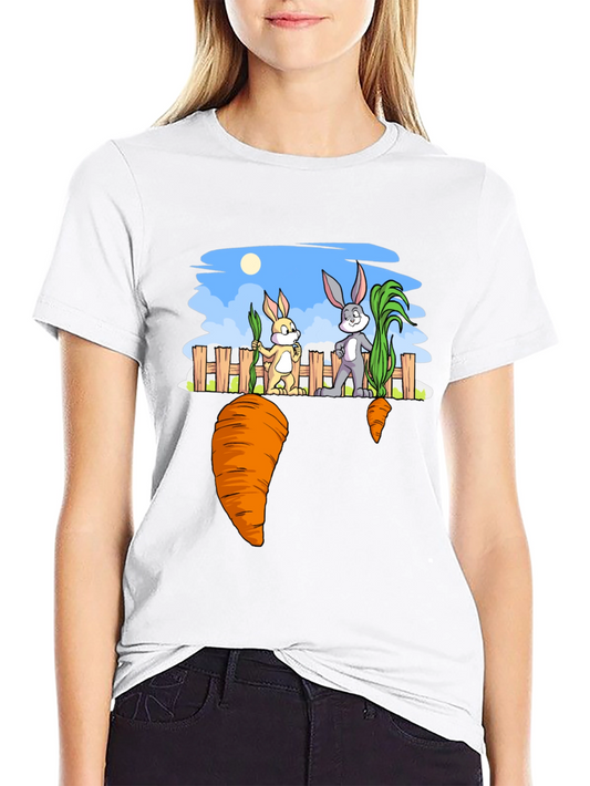 Rabbit & Carrot Graphic Tee