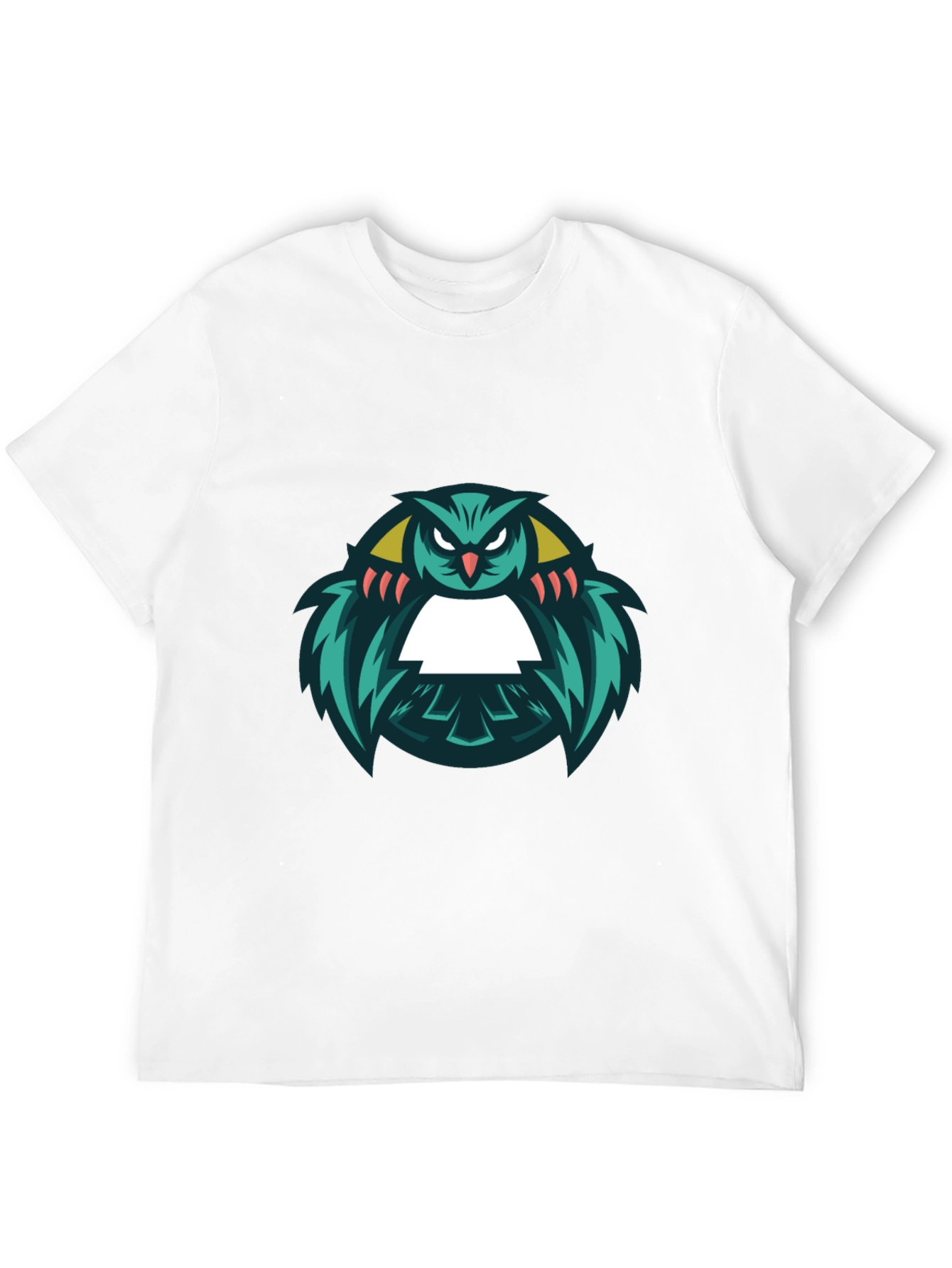 Cool Owl Graphic Black T-Shirt