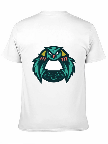 Cool Owl Graphic Black T-Shirt