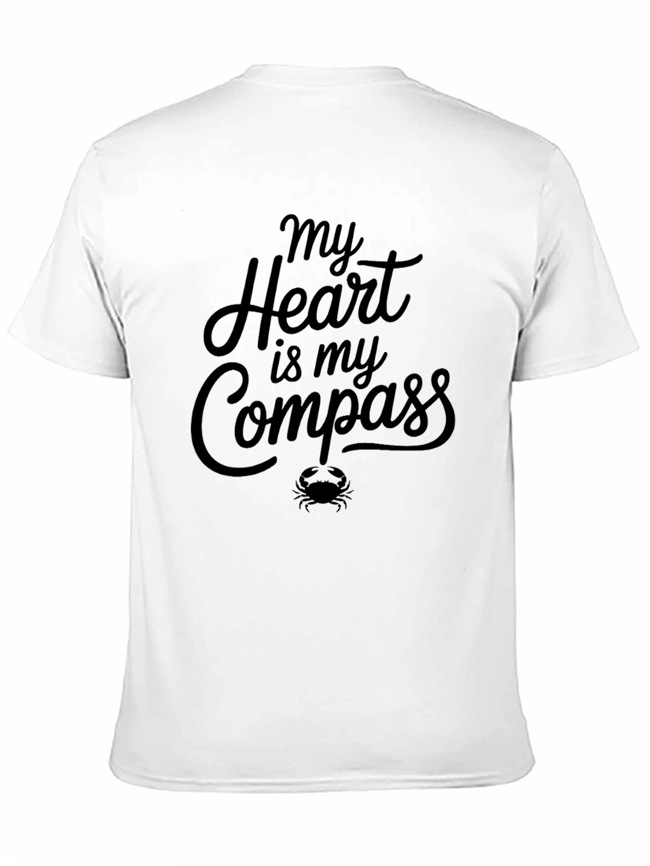 My Heart is My Compass T-Shirt Crab Tee