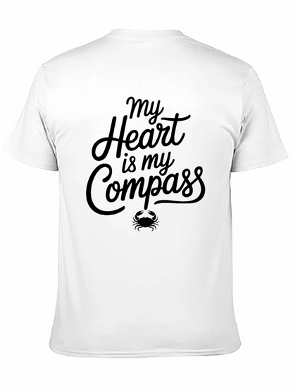 My Heart is My Compass T-Shirt Crab Tee
