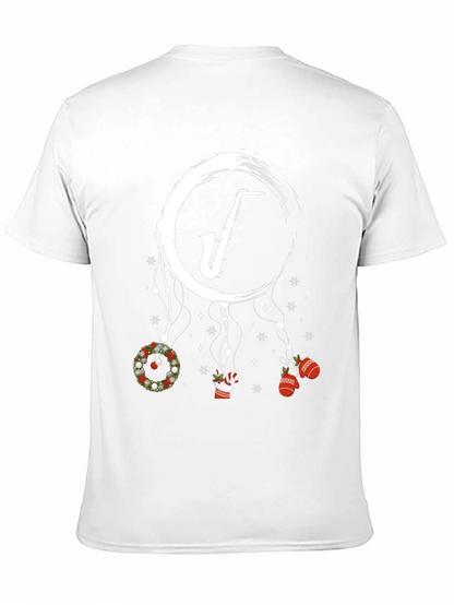 Saxophone Christmas T-Shirt