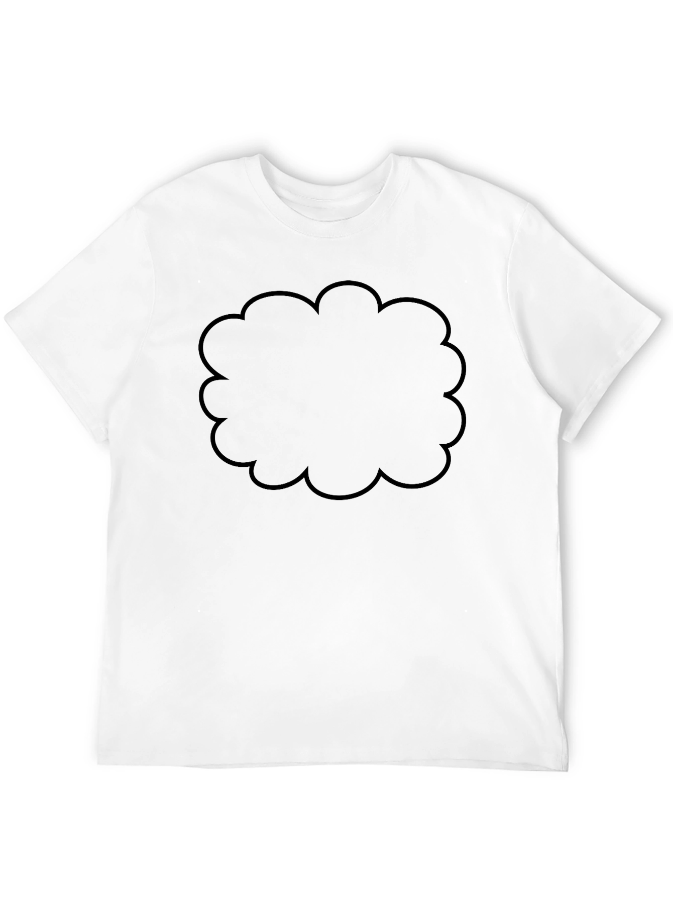 Black Cloud Graphic Mens T-Shirt