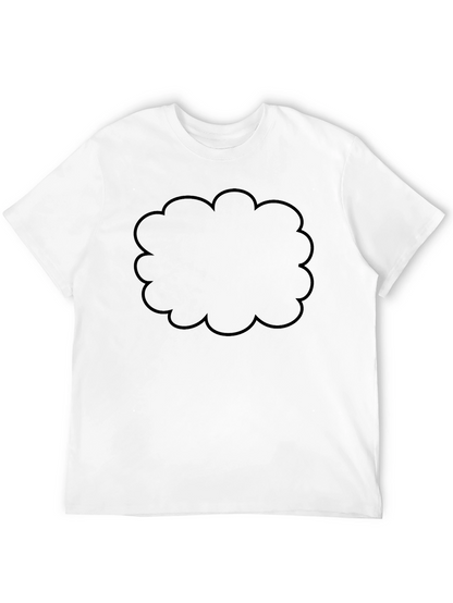 Black Cloud Graphic Mens T-Shirt