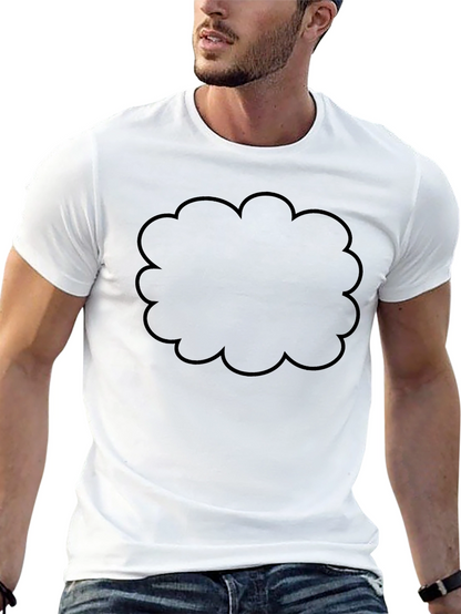 Black Cloud Graphic Mens T-Shirt
