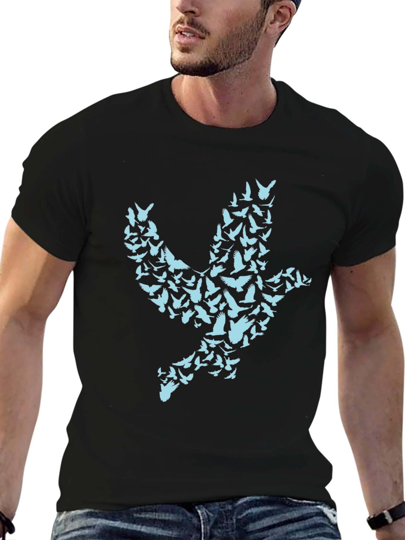 Bird Silhouette Graphic Tee