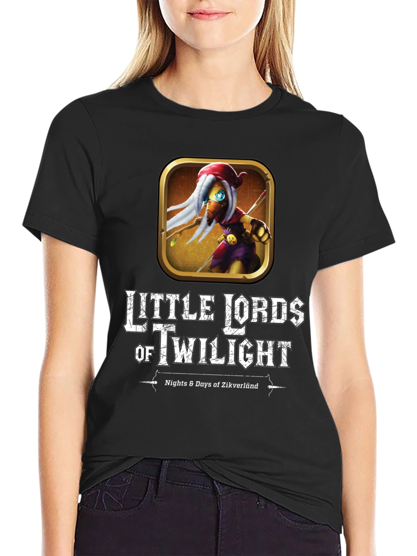 Little Lords of Twilight Black T-Shirt