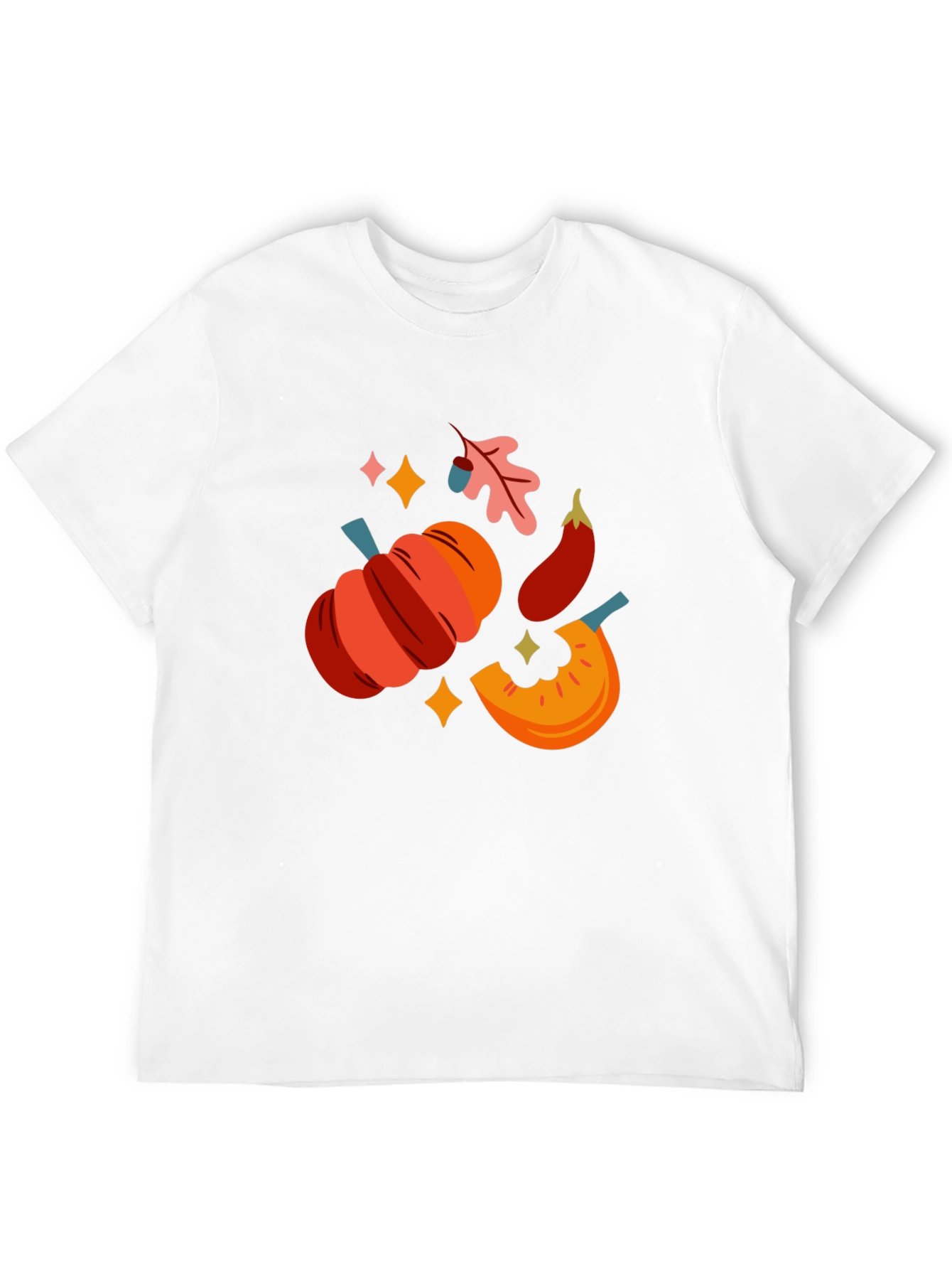 Fall Harvest Graphic Tee - Black T-Shirt