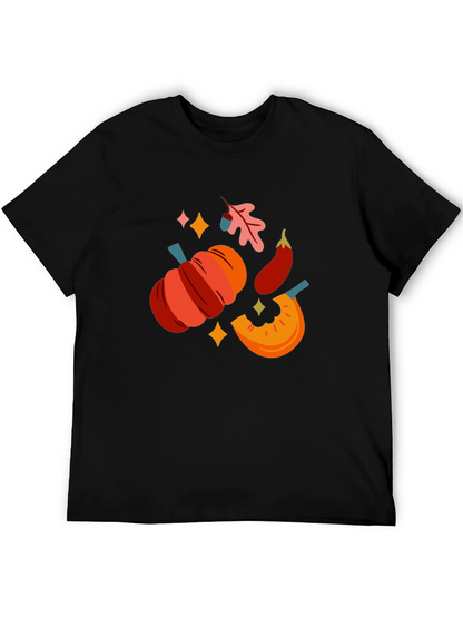 Fall Harvest Graphic Tee - Black T-Shirt