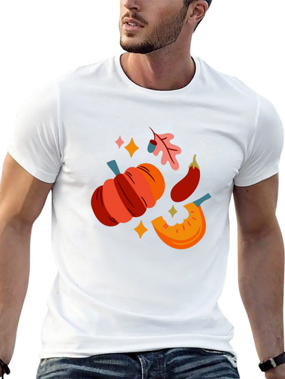 Fall Harvest Graphic Tee - Black T-Shirt