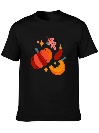 Fall Harvest Graphic Tee - Black T-Shirt