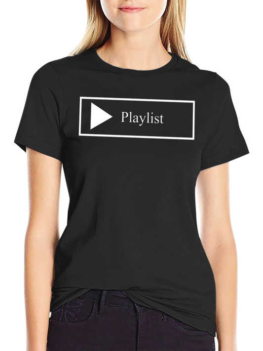 Playlist Graphic Tee - Music Lover T-Shirt