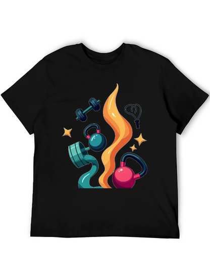 Workout Graphic Tee - Gym Lover Gift
