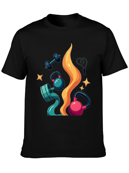 Workout Graphic Tee - Gym Lover Gift