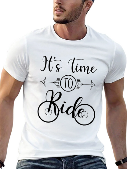 Its Time To Ride Graphic T-Shirt