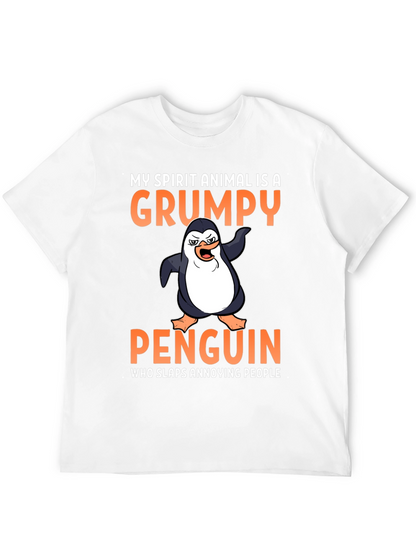 Grumpy Penguin T-Shirt - Spirit Animal Tee