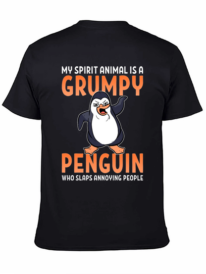 Grumpy Penguin T-Shirt - Spirit Animal Tee